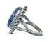 Denim Lapis Navajo Sterling Silver Ring Size 7-3/4 SN20256